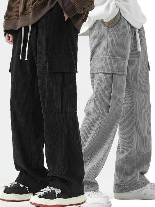 Men's Corduroy Cargo Pant Pack of 2