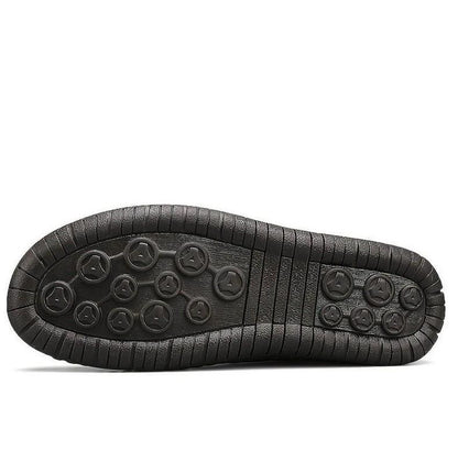 Men's Stitching Breathable Anti-skid Slip On Shoes